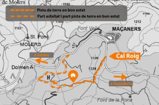 Cal Roig - Pedraforca Villa Saldés Kültér fotó